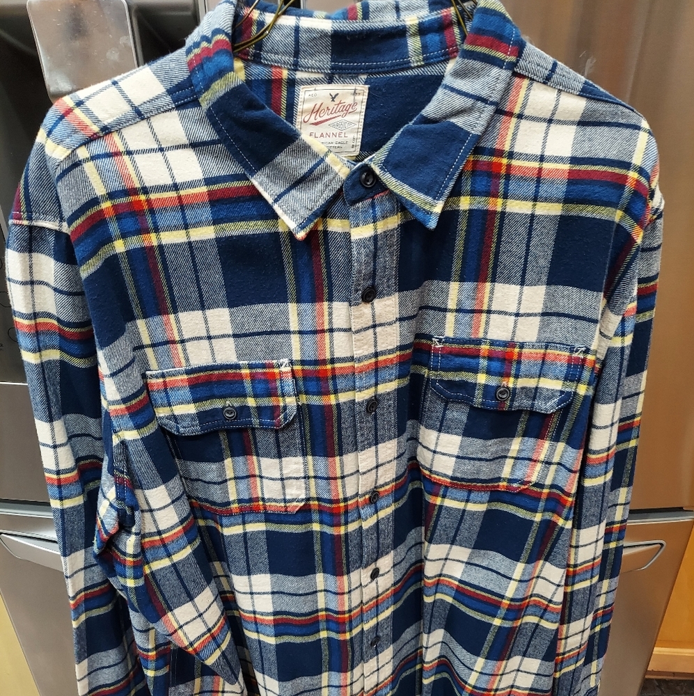 American Eagle Men's Fleece Shirt